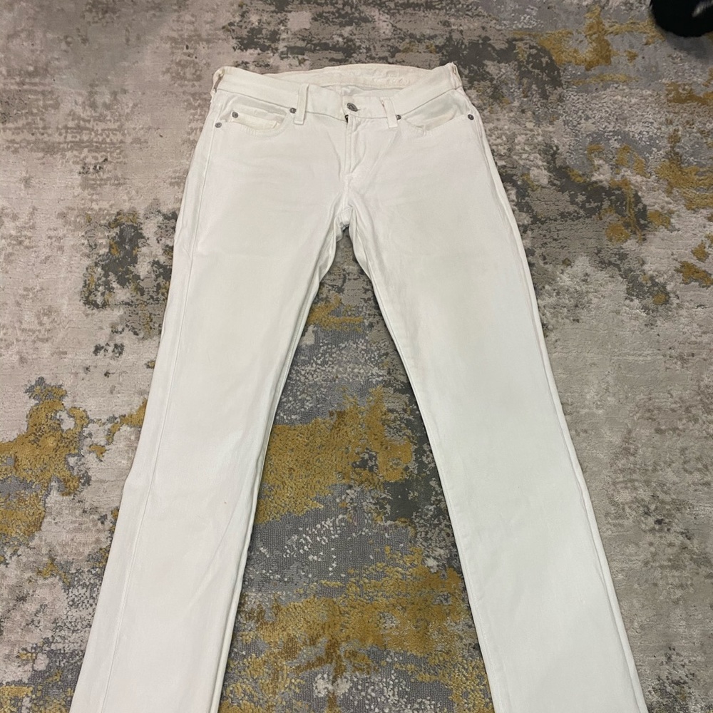 Seven for all mankind White Jeans